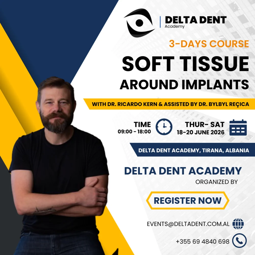 Course on Soft Tissue Management Around Implants with Dr. Ricardo Kern in Tirana, Albania